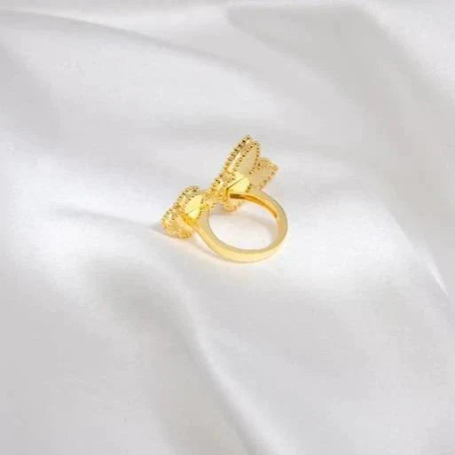 [Clover Jewelery]LUCKY BETWEEN THE FINGER RING