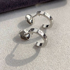 [Clover Jewelry]LIEBESOHRRINGE 2,65 MM SILBER