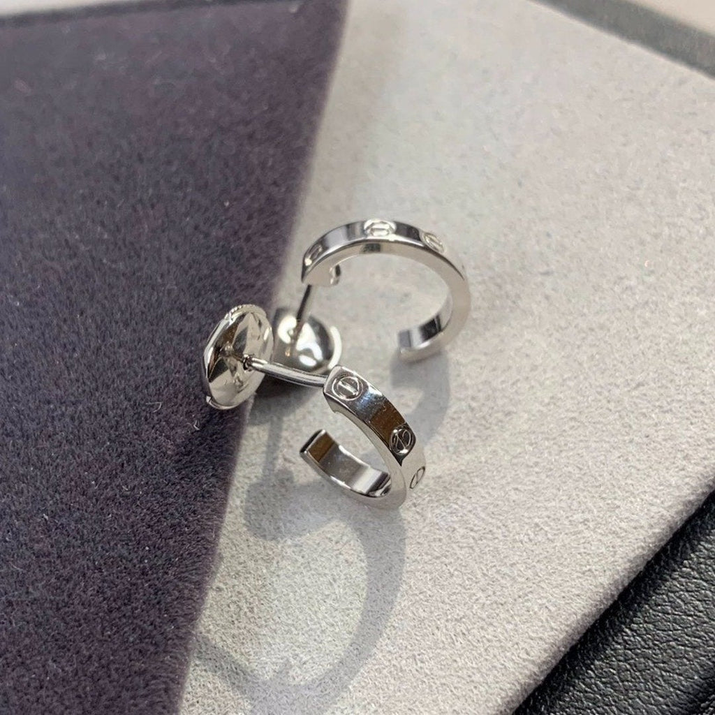 [Clover Jewelry]LIEBESOHRRINGE 2,65 MM SILBER