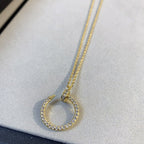 [Clover Jewelry]JUSTE HALSKETTE GOLD DIAMANTEN