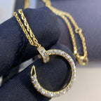 [Clover Jewelry]JUSTE HALSKETTE GOLD DIAMANTEN