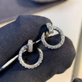 [Clover Jewelry]JUSTE OHRRINGE SILBER DIAMANTEN