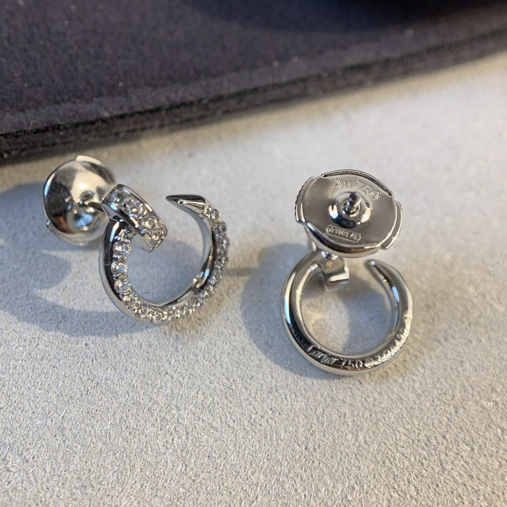 [Clover Jewelry]JUSTE OHRRINGE SILBER DIAMANTEN
