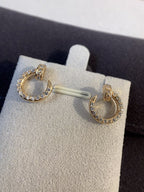[Clover Jewelry]ジュスト イヤリング ゴールド ダイヤモンド