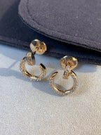 [Clover Jewelry]ジュスト イヤリング ゴールド ダイヤモンド