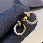 [Clover Jewelry]ジュスト イヤリング ゴールド ダイヤモンド