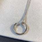 [Clover Jewelry]JUSTE HALSKETTE SILBER