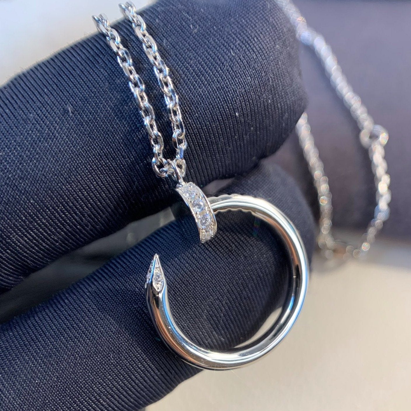 [Clover Jewelry]JUSTE HALSKETTE SILBER
