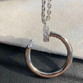 [Clover Jewelry]JUSTE HALSKETTE SILBER