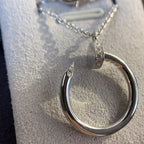 [Clover Jewelry]JUSTE HALSKETTE SILBER