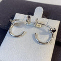 [Clover Jewelry]JUSTE EARRINGS SILVER