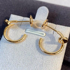 [Clover Jewelry]ジュスト イヤリング ピンクゴールド