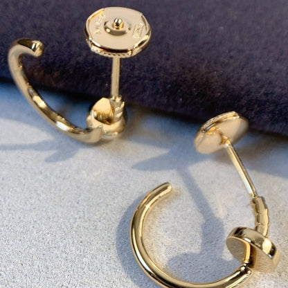 [Clover Jewelery]JUSTE EARRINGS PINK GOLD