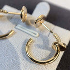 [Clover Jewelry]ジュスト イヤリング ピンクゴールド