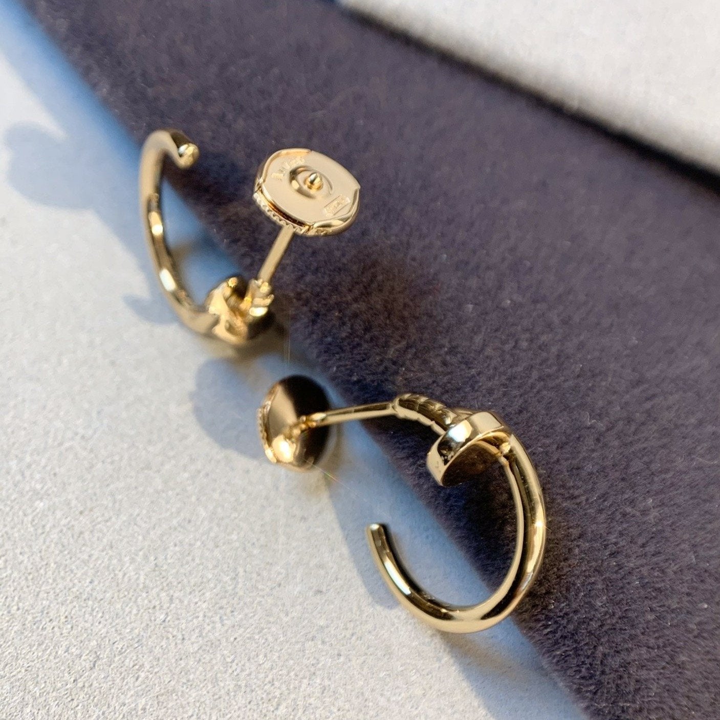 [Clover Jewelery]JUSTE EARRINGS PINK GOLD