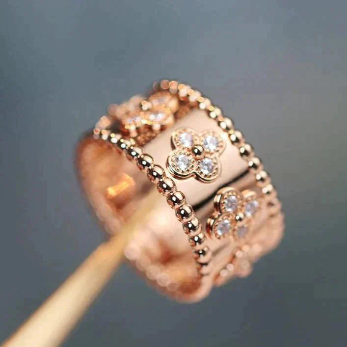 [Clover Jewelery]CLOVER KALEIDOSCOPE RING 10MM