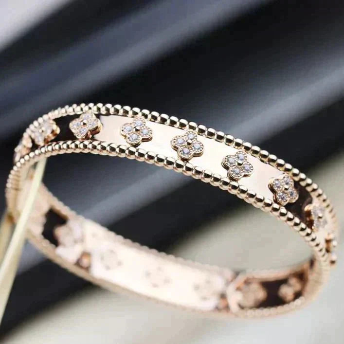 [Clover Jewelry]CLOVER BRACELET 8MM DIAMONDS