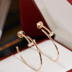 [Clover Jewelry]JUSTE OHRRINGE DIAMANTEN 1.8MM