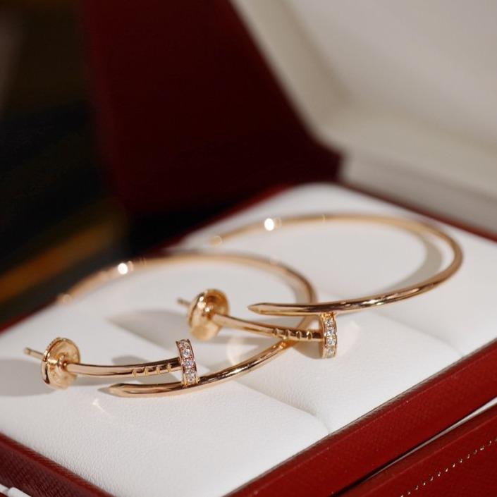 [Clover Jewellery]JUSTE OHRRINGE DIAMANTEN 1,8 MM 