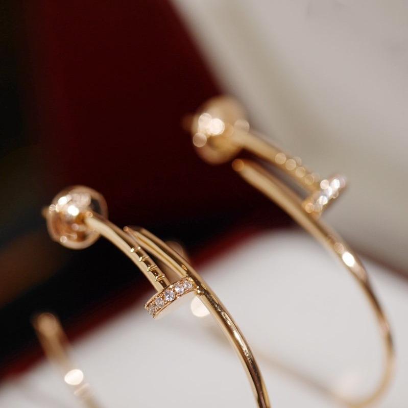 [Clover Jewelry]JUSTE OHRRINGE DIAMANTEN 1.8MM