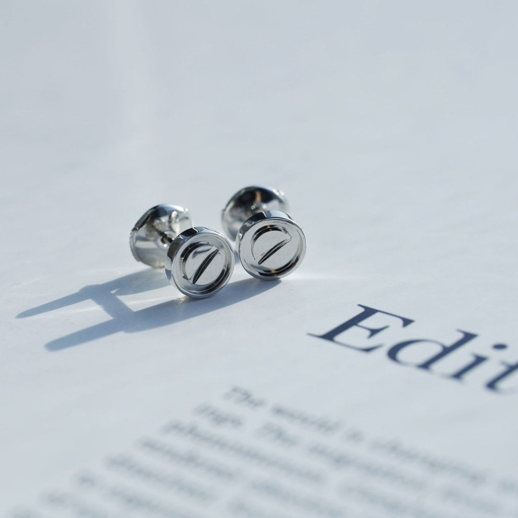 [Clover Jewelry]LIEBESOHRRINGE SILBER 10MM
