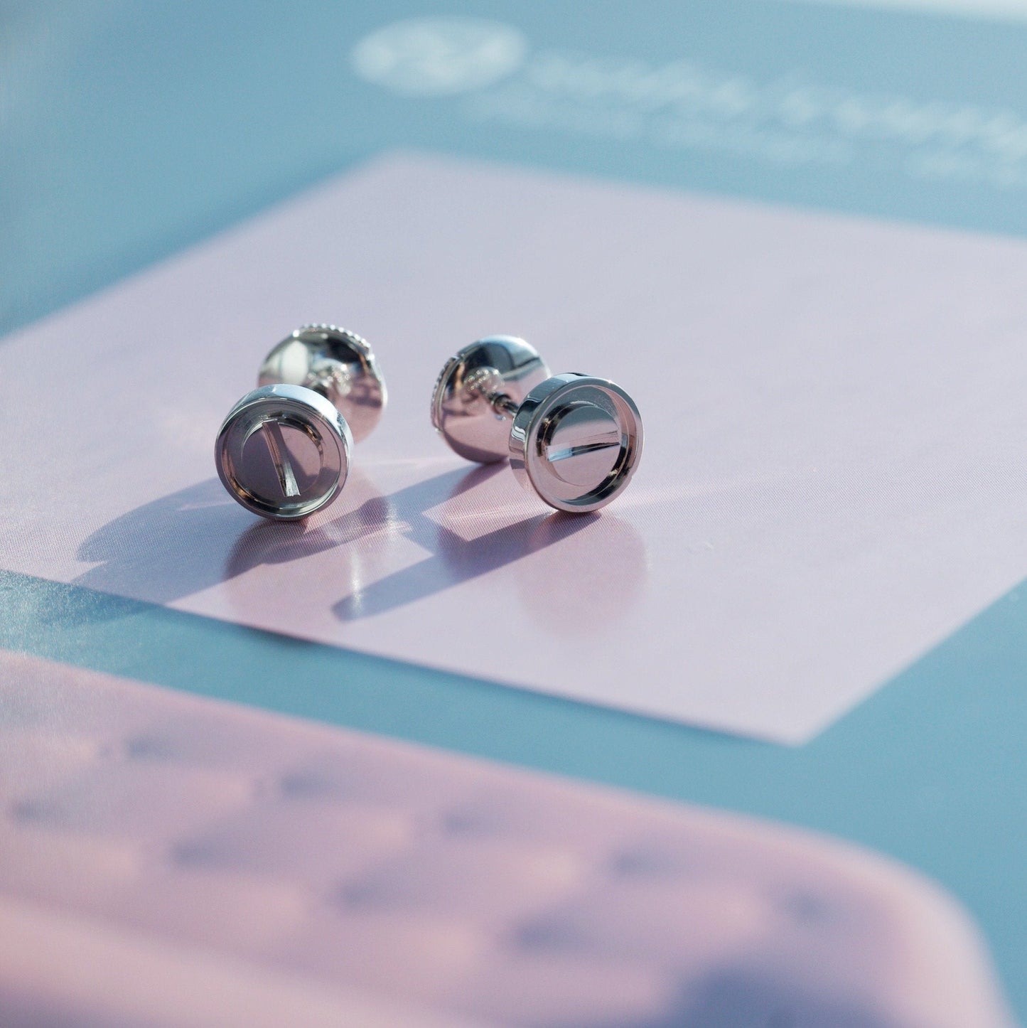 [Clover Jewelery]LOVE EARRINGS SILVER 10MM