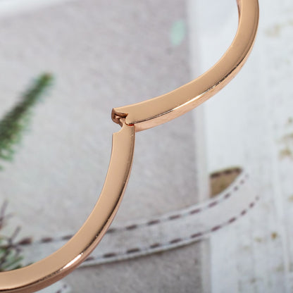 [Clover Jewelery]DREAM BRACELET OPEN PINK GOLD MOP