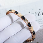 [Clover Jewelry]SERPENTI BRACELET PINK GOLD ONYX