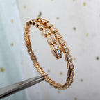 [Clover Jewelry]SERPENTI BRACELET 6.8MM PINK GOLD DIAMOND
