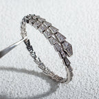 [Clover Jewelry]SERPENTI BRACELET 6MM SILVER DIAMOND