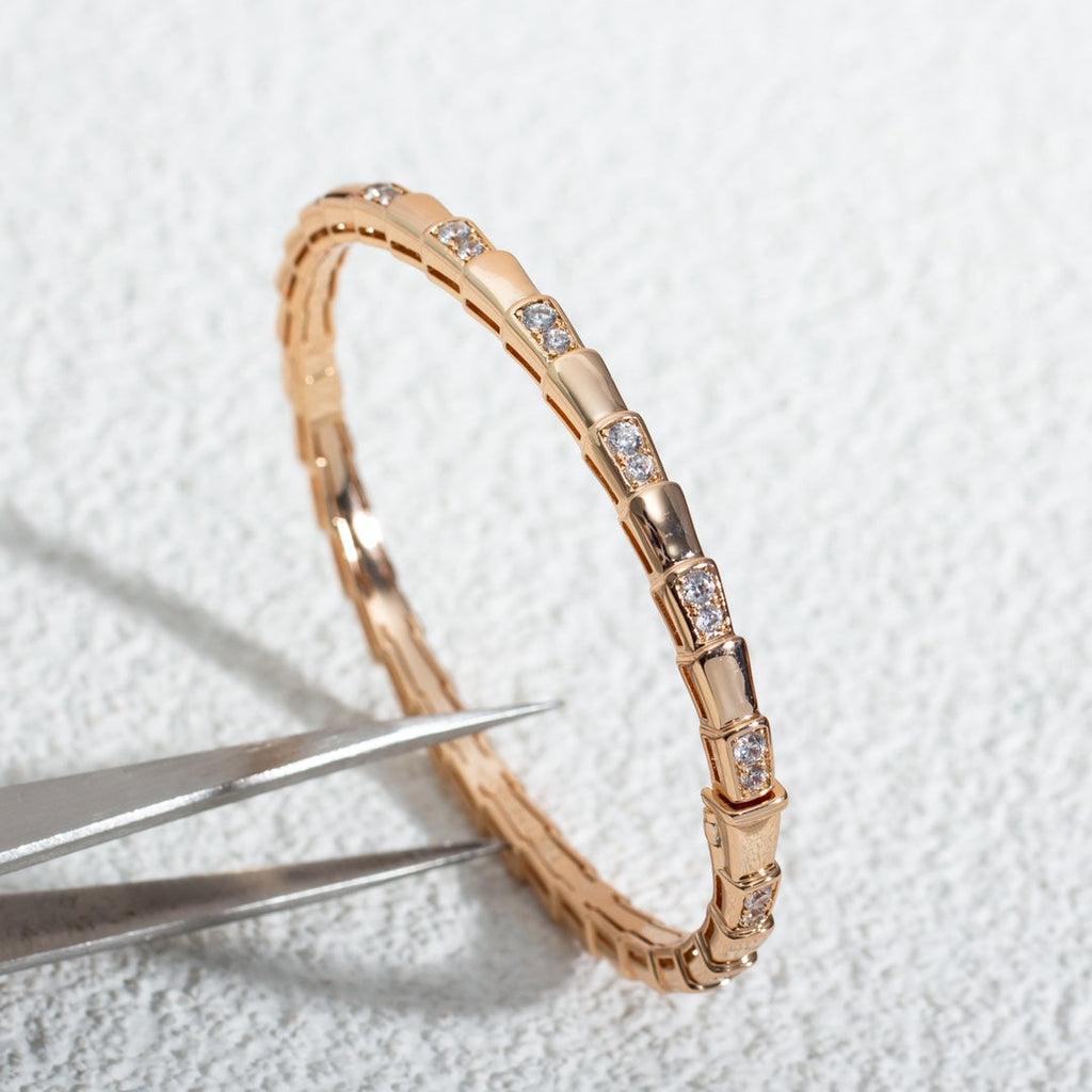 [クローバー・ジュエリー]セルペンティ スモールブレスレット ピンクゴールド ダイヤモンド