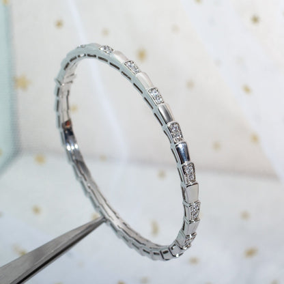 [Clover Jewelery]SERPENTI BRACELET SILVER DIAMOND