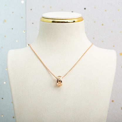 [Clover Jewellery] PARENTESI HALSKETTE ROSA GOLD