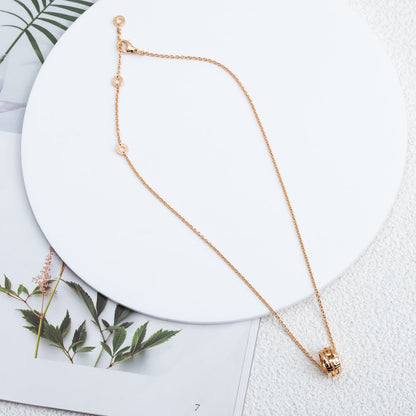 [Clover Jewellery] PARENTESI HALSKETTE ROSA GOLD