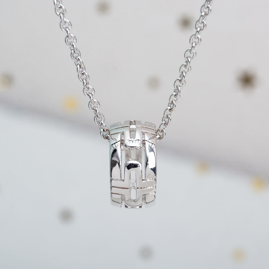 [Clover Jewelry]PARENTESI HALSKETTE SILBER