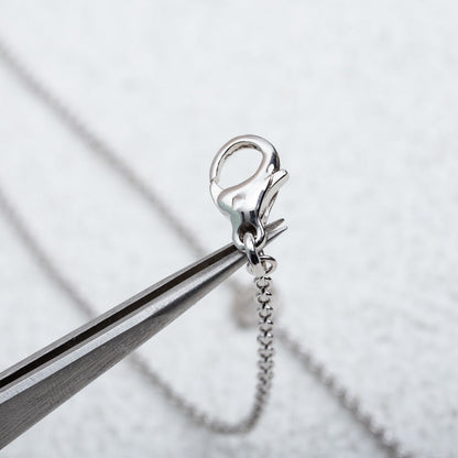 [Clover Jewelry]PARENTESI HALSKETTE SILBER