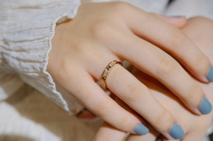 [Clover Jewelery]LOVE RING 2.65MM DIAMOND