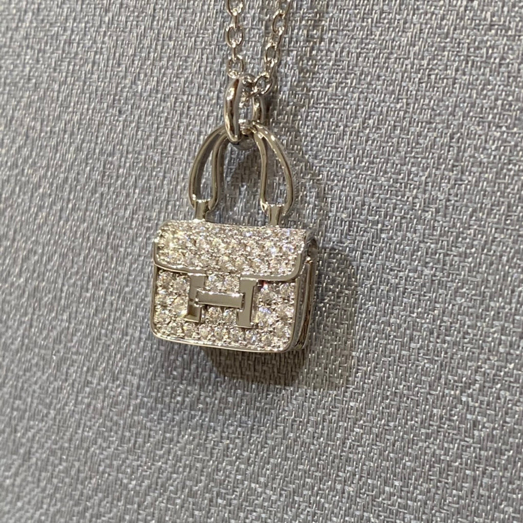 [Clover Jewelry]コンスタンスペンダント ダイヤモンドネックレス