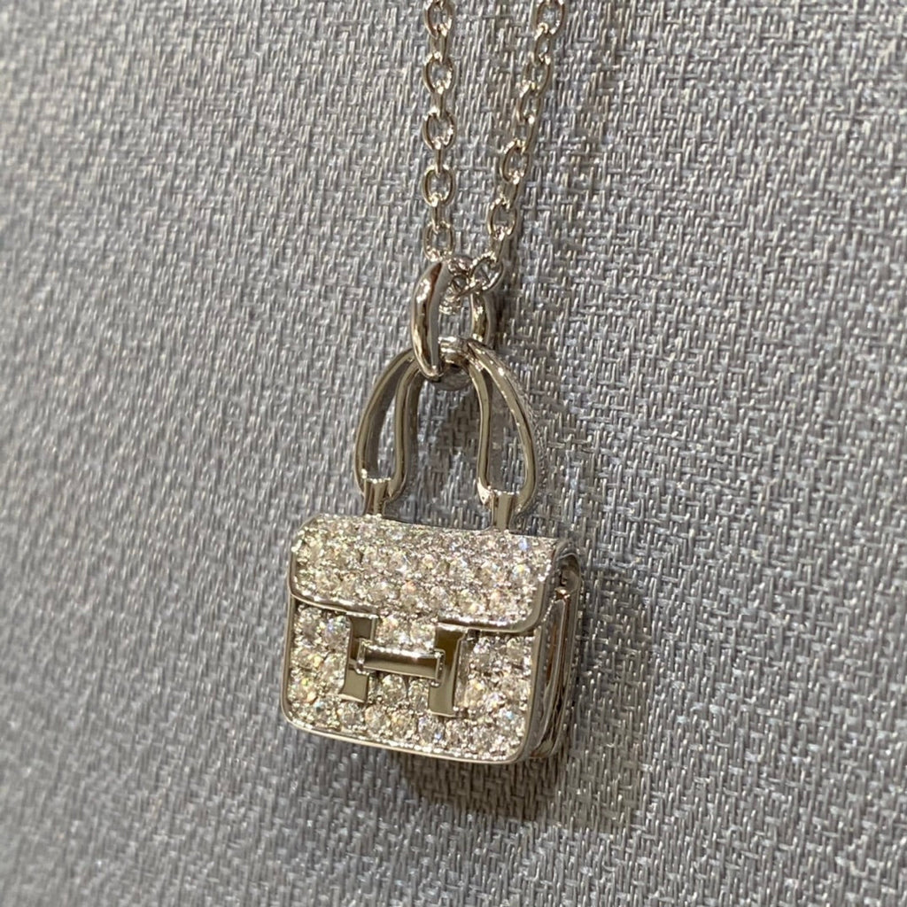 [Clover Jewelry]コンスタンスペンダント ダイヤモンドネックレス