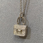 [Clover Jewelry]コンスタンスペンダント ダイヤモンドネックレス