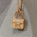 [Clover Jewelry]コンスタンスペンダント ダイヤモンドネックレス