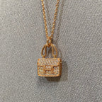 [Clover Jewelry]コンスタンスペンダント ダイヤモンドネックレス