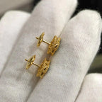 [クローバー・ジュエリー]クローバー ミニ 9.5MM マラカイト イヤリング