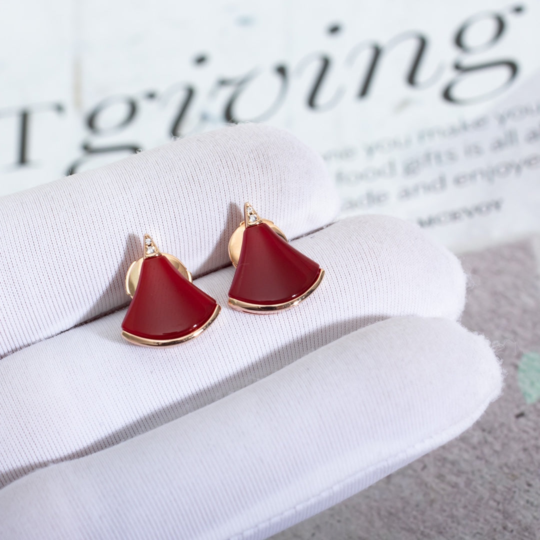 [Clover Jewelry]DIVAS DREAM EARRINGS PINK GOLD