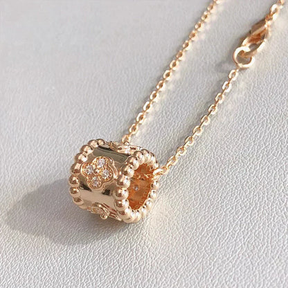 [Clover Jewelery]PERLEE PEDANT NECKLACE GOLD / ROSE GOLD