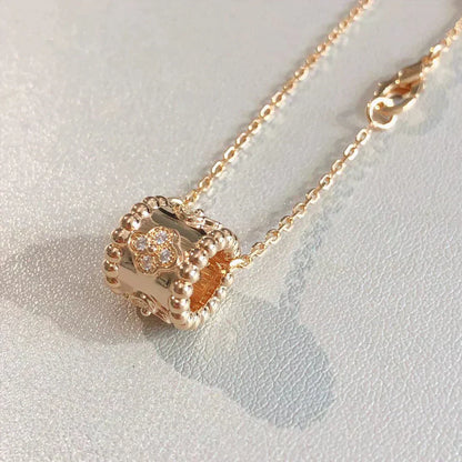[Clover Jewelery]PERLEE PEDANT NECKLACE GOLD / ROSE GOLD
