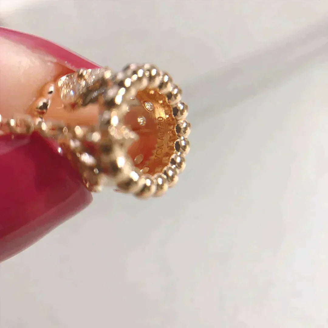 [Clover Jewelery]PERLEE PEDANT NECKLACE GOLD / ROSE GOLD