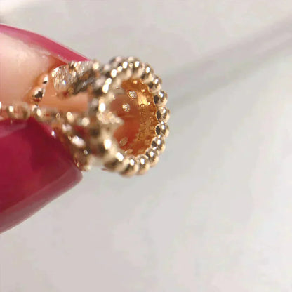 [Clover Jewelery]PERLEE PEDANT NECKLACE GOLD / ROSE GOLD