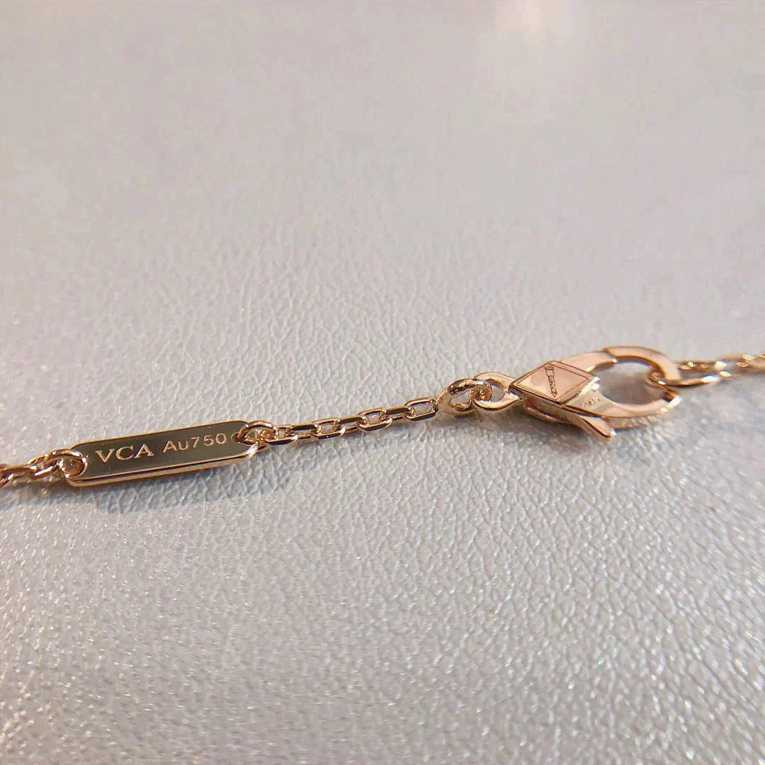 [Clover Jewelery]PERLEE PEDANT NECKLACE GOLD / ROSE GOLD