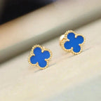 [Clover Jewelry]CLOVER MINI 9,5MM TÜRKIS OHRRINGE